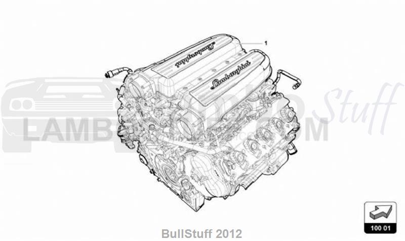 2021 Lamborghini HURACAN EVO COUPE USA ENGINE (100.01.00)